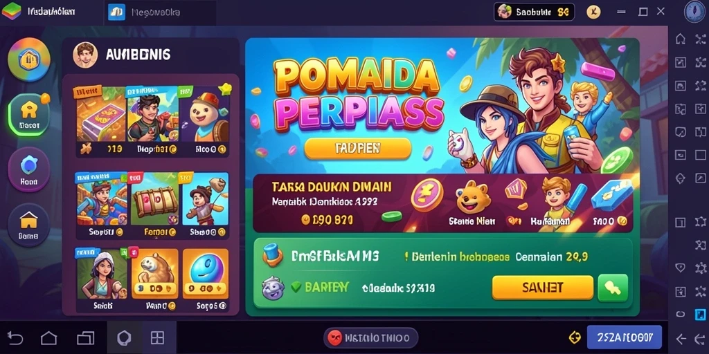 Tangkapan layar menampilkan karakter utama dalam pertempuran.