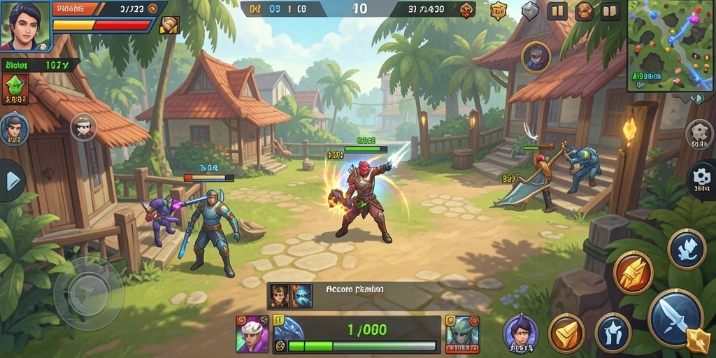 Tangkapan layar menunjukkan grafis game yang menakjubkan.