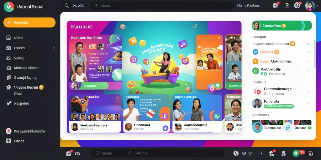 Tampilan awal permainan yang menarik dan user-friendly.