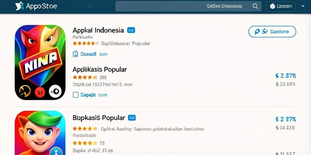 Tampilan awal permainan yang menarik dan ramah pengguna.