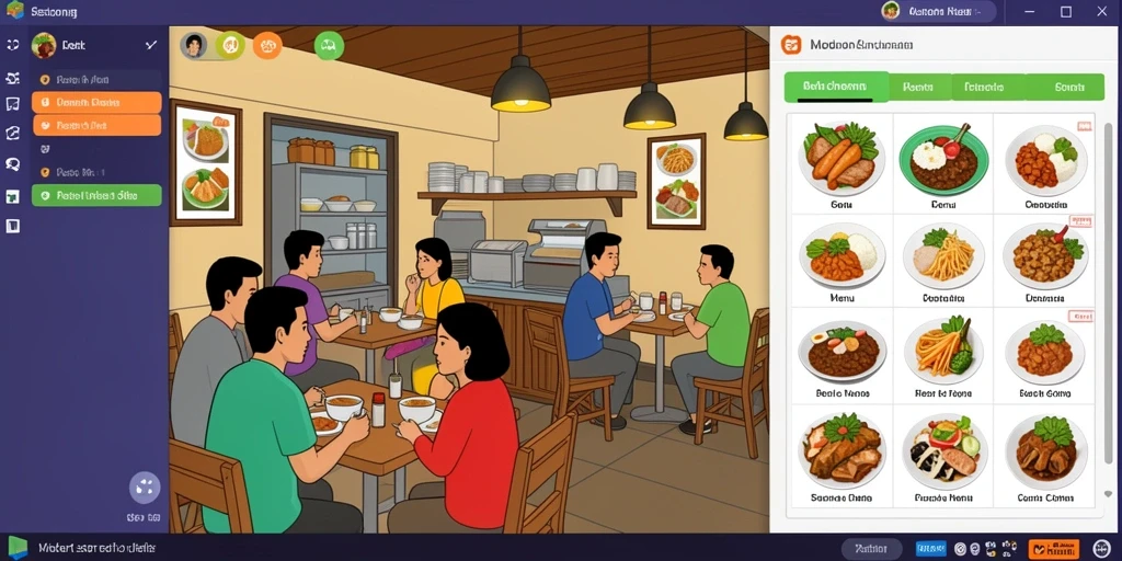 Tampilan antarmuka yang bersih dan intuitif.