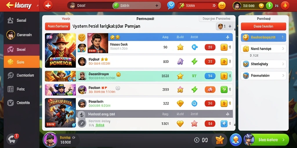 Tampilan antarmuka yang menarik dan mudah digunakan.