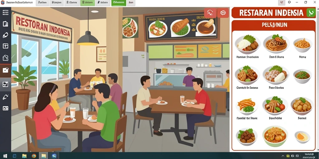 Tampilan antarmuka yang modern dan ramah pengguna.