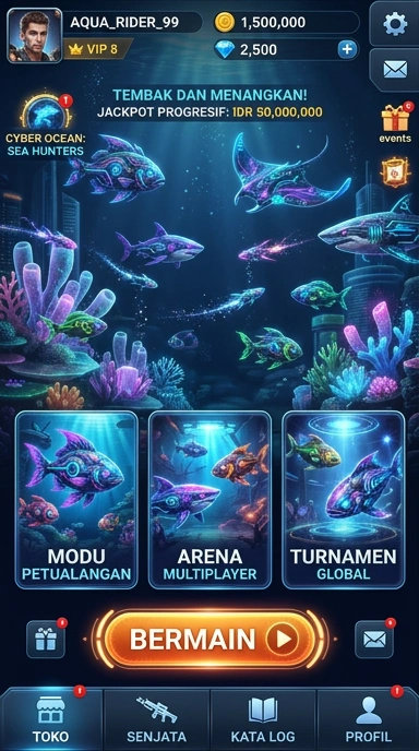 Cuplikan layar menu unduhan bigmsg untuk perangkat Android